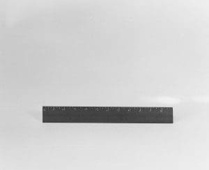 Will Rogan's "Scout's Ruler" (2013); gelatin silver print; 20 x 24 in. Photo courtesy of the artist.