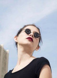 Prototype of Interoceptive Eyeware (photo by Elena Dorfman)